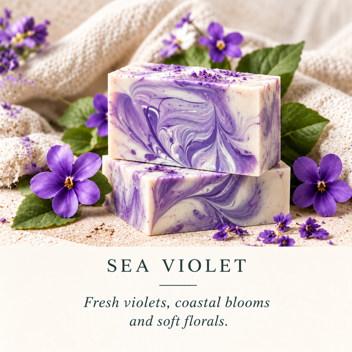 Sea Violet Butter Bar Soap