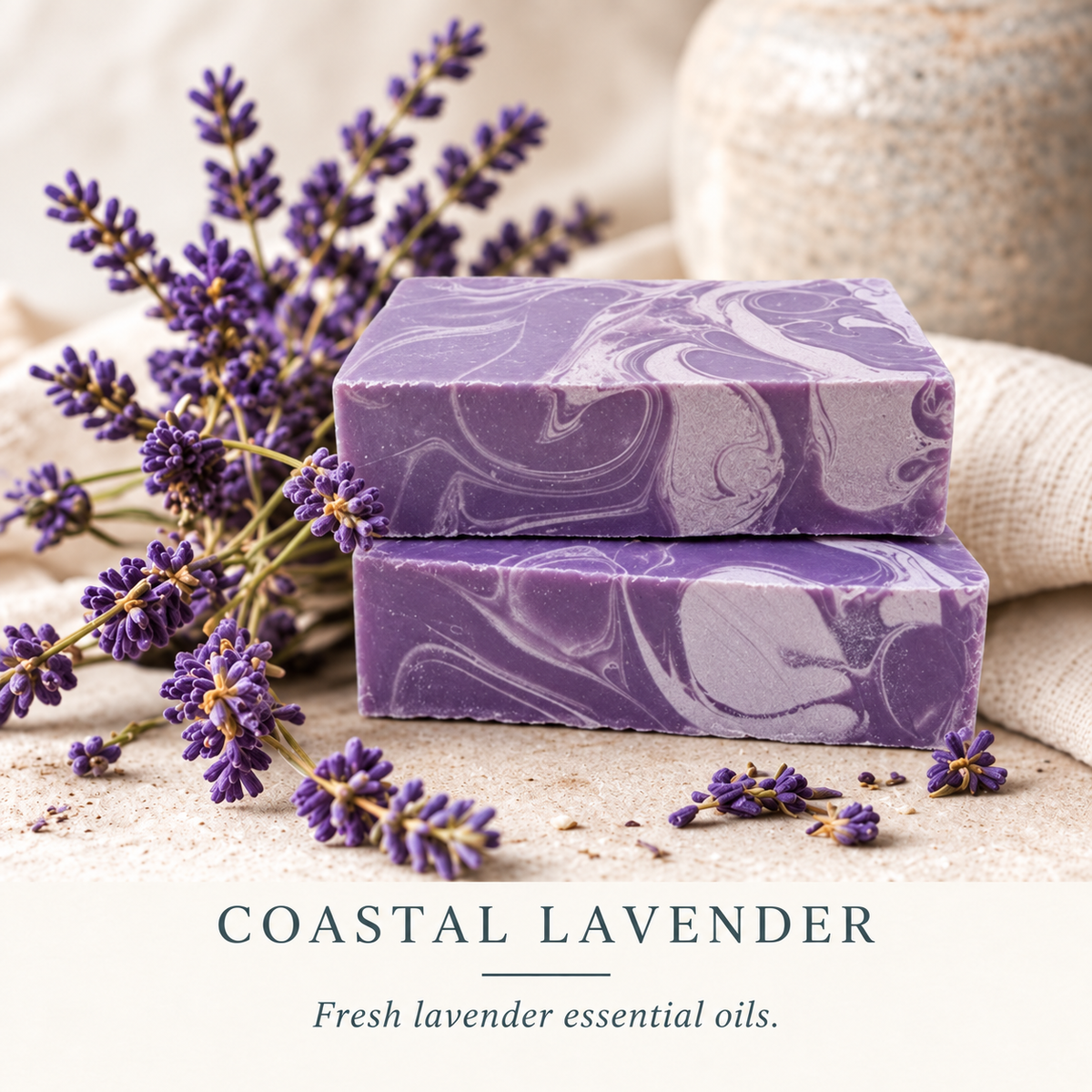 Coastal Lavender Butter Bar Soap