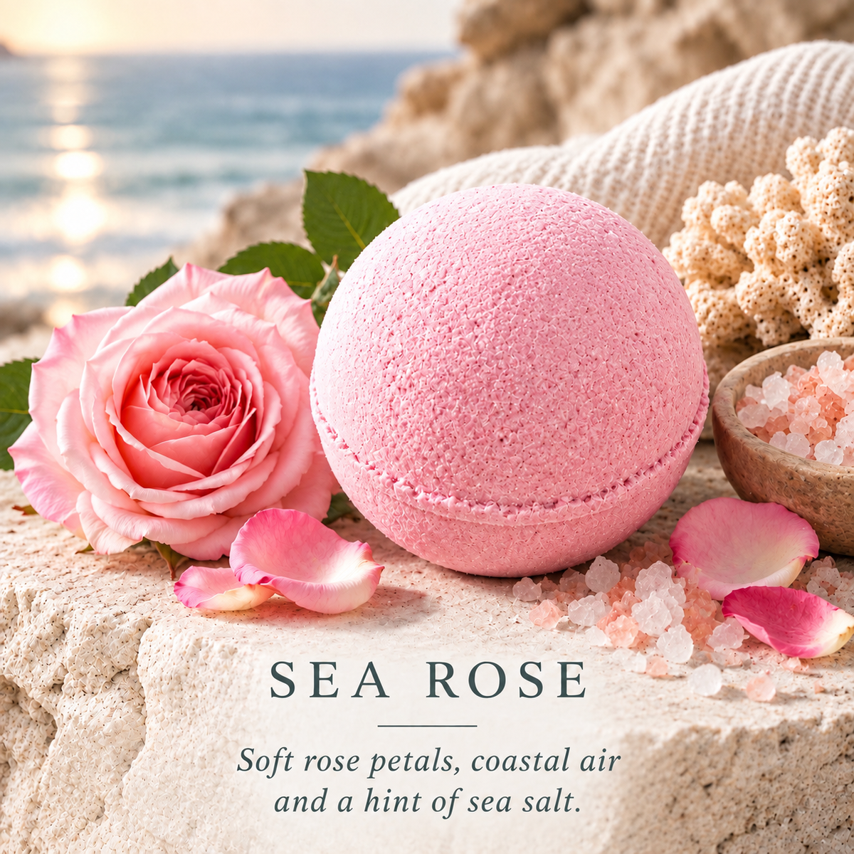 Sea Rose Bath Bomb