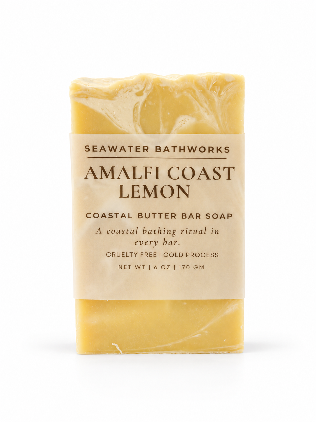 Amalfi Lemon Butter Bar Soap