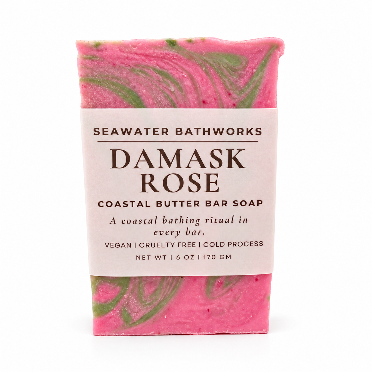 Damask Rose Butter Bar Soap