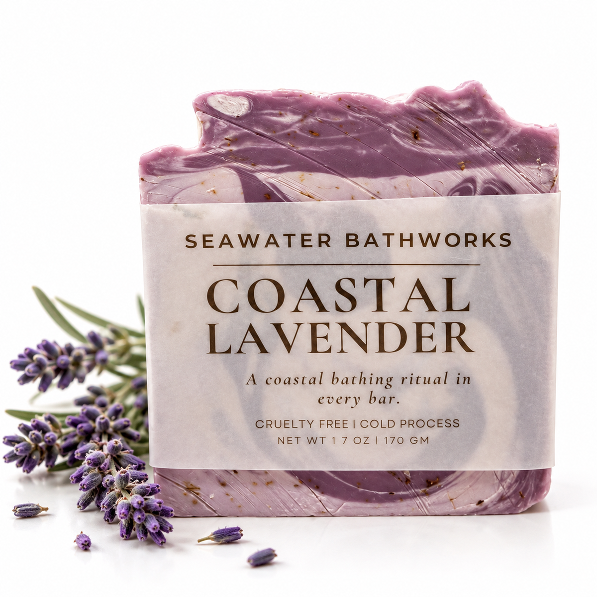 Coastal Lavender Butter Bar Soap