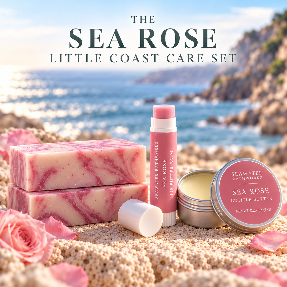 The Sea Rose Little Coast Care Set