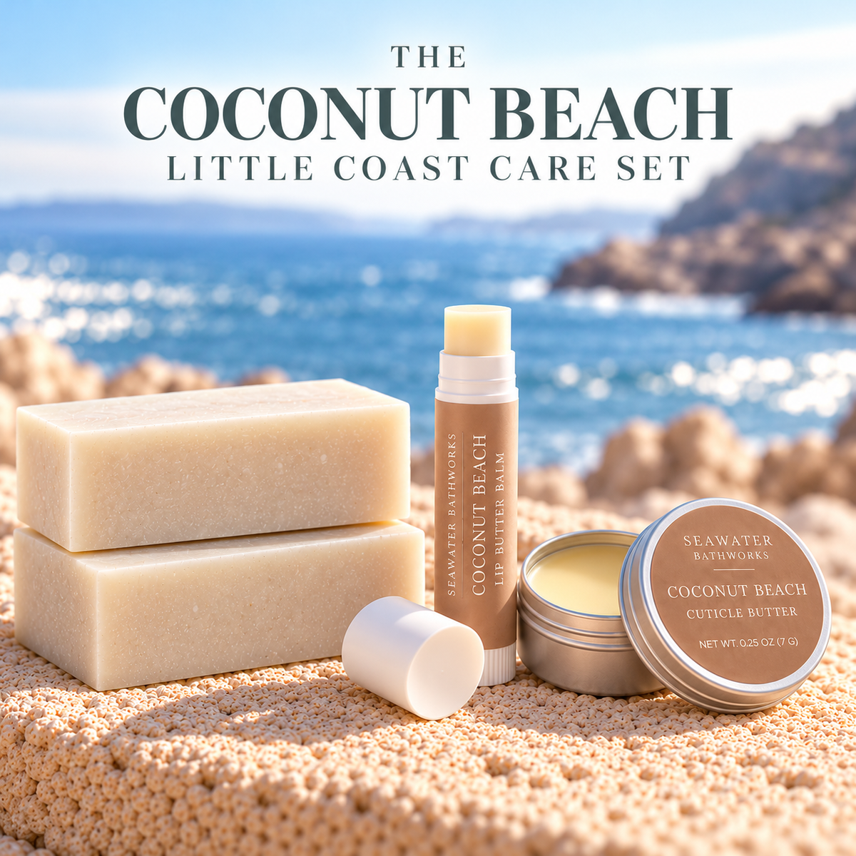 The Coconut Beach Little Coast Care Set