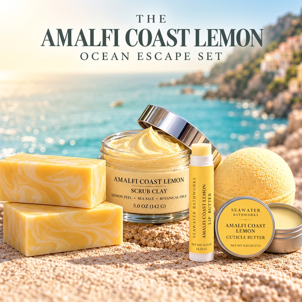 The Amalfi Coast Lemon Ocean Escape Set