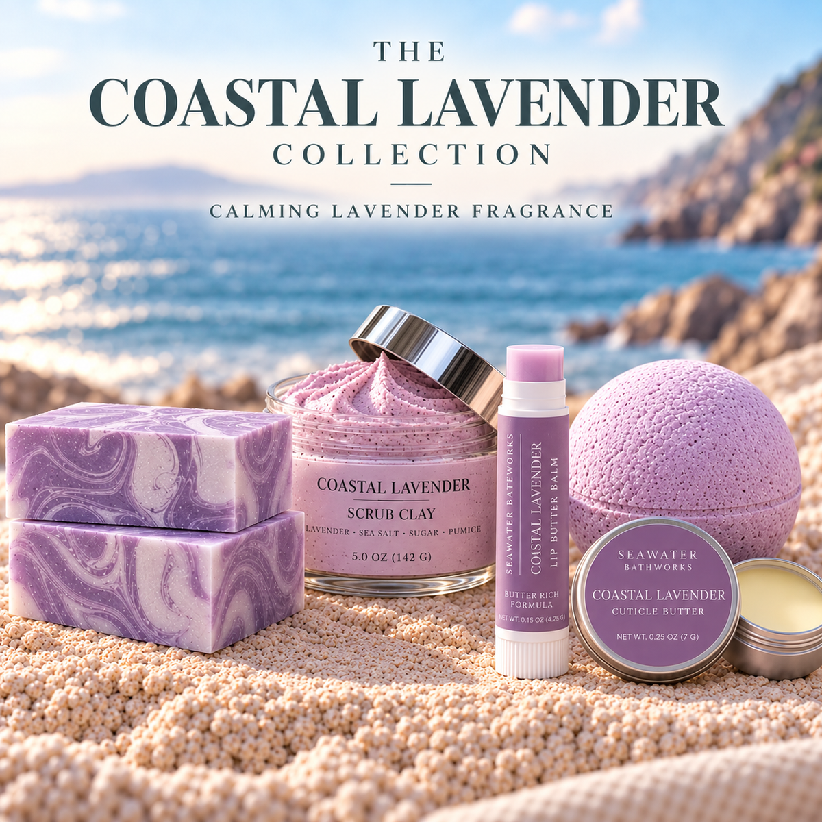 The Coastal Lavender Collection