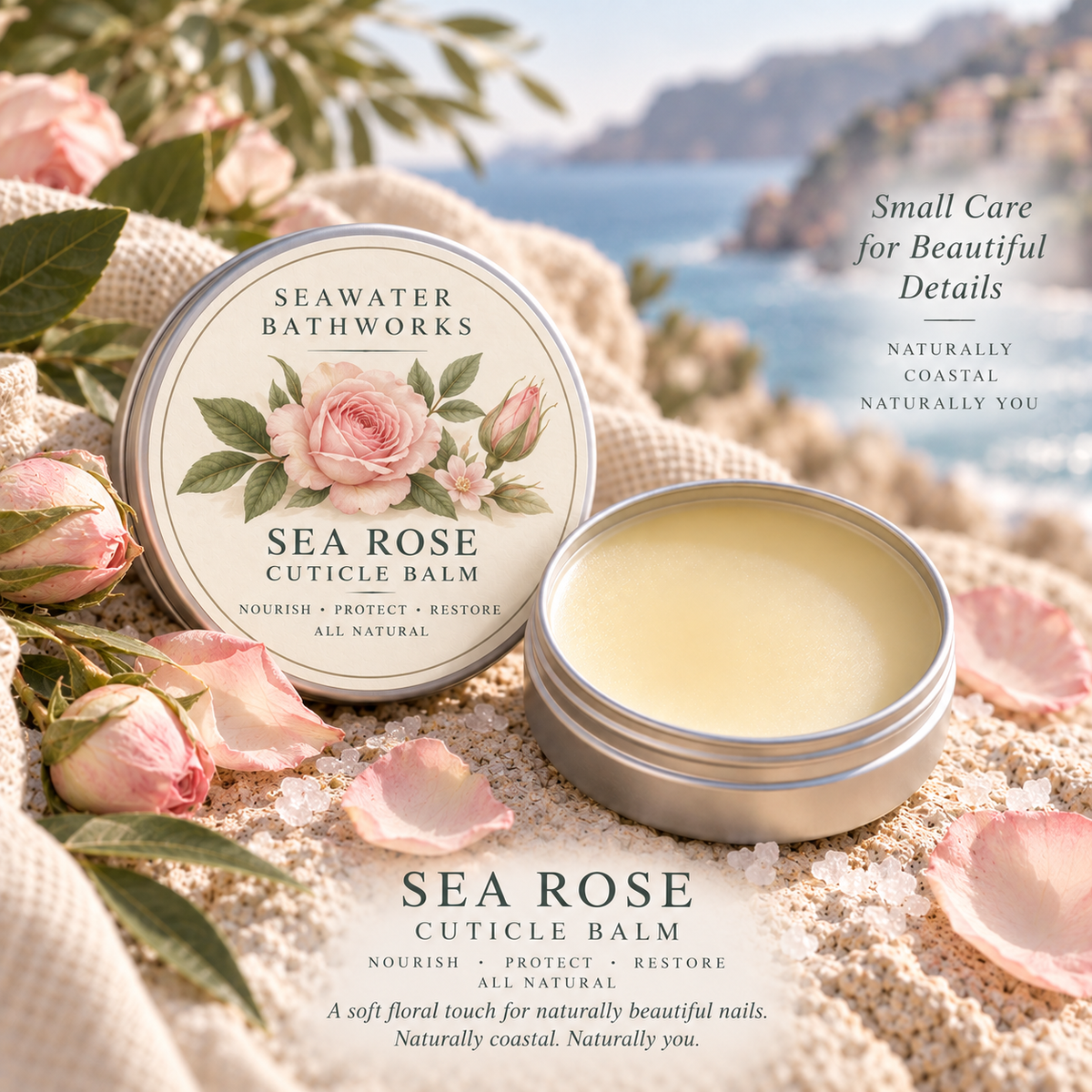 Sea Rosa Cuticle Butter Balm