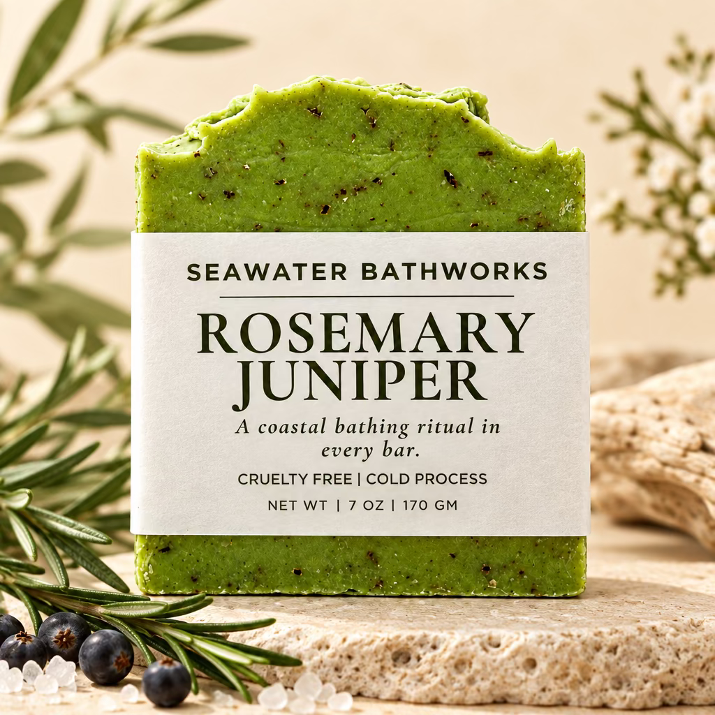 Rosemary-Juniper Butter Bar Soap