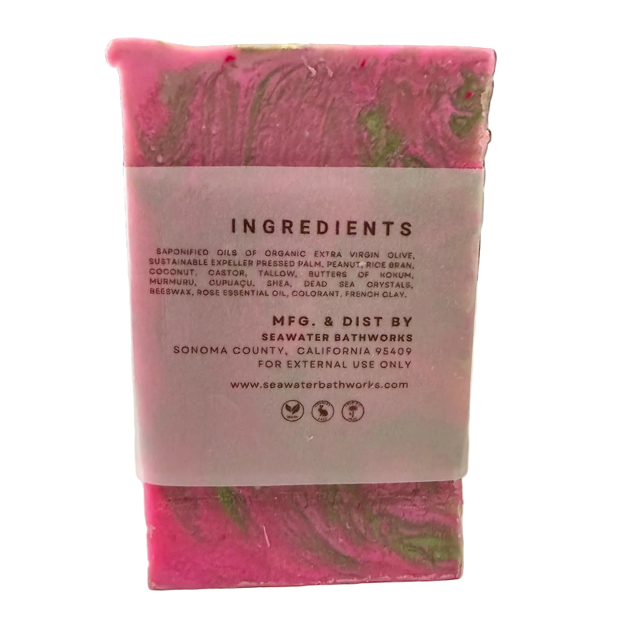 Damask Rose Butter Bar Soap