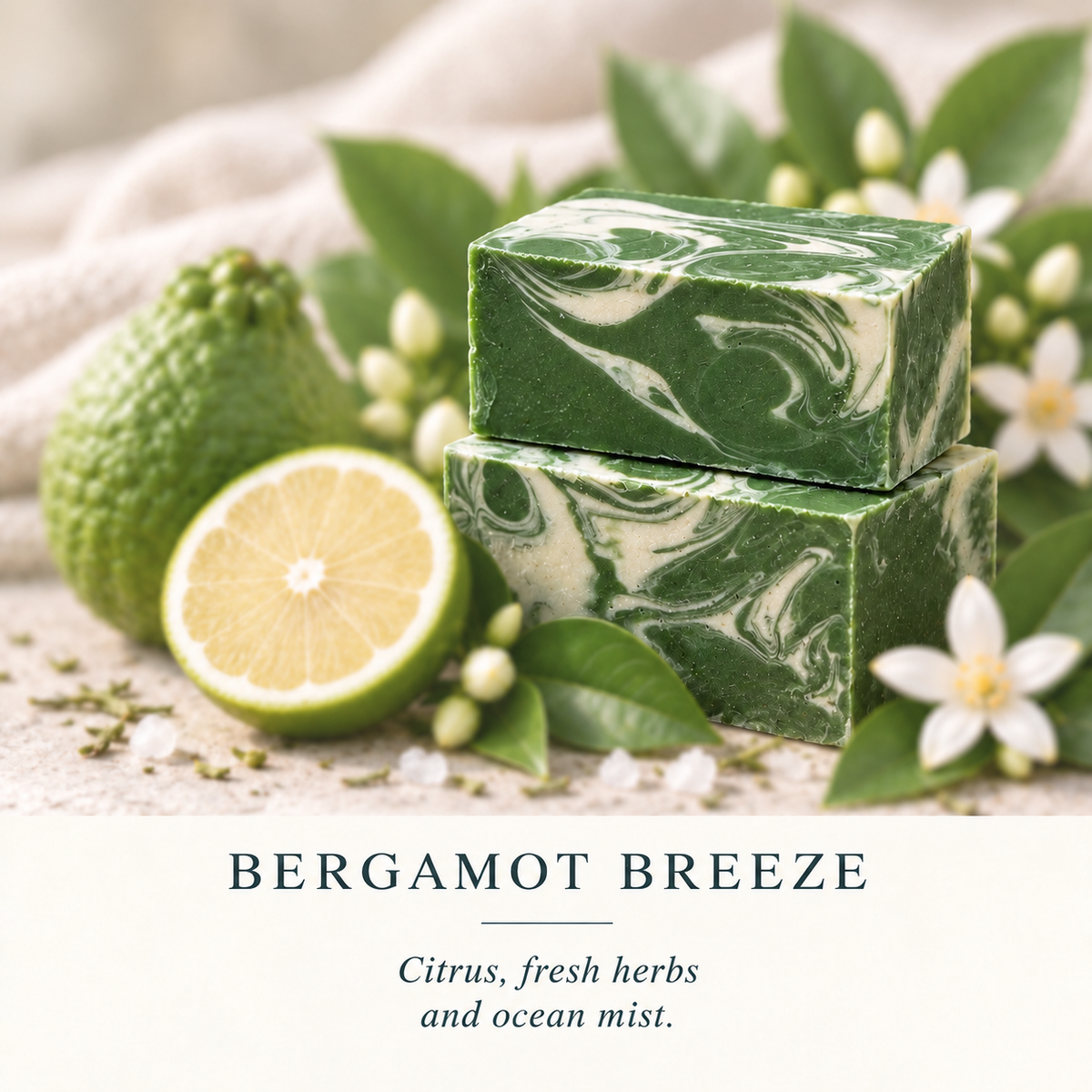 Bergamot Breeze Butter Bar Soap