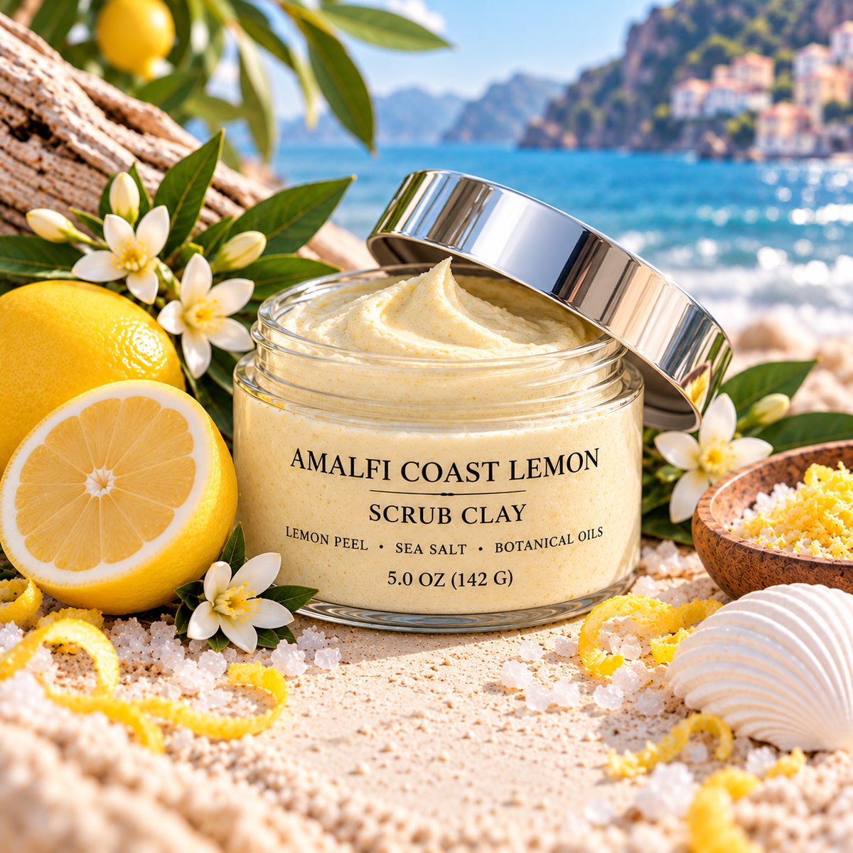 Amalfi Coast Lemon Body Scrub Clay